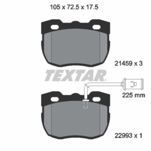Plăcuțe de frână TEXTAR 2145905