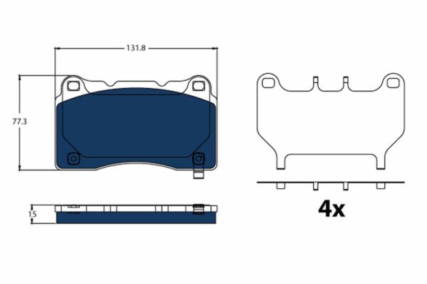 Plăcuțe de frână TRW MOTO GDB2198BTE păreri