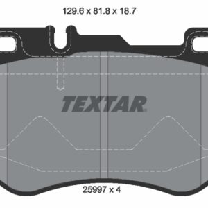 Plăcuțe de frână TEXTAR 2599701