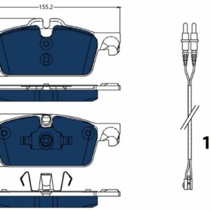 Plăcuțe de frână TRW MOTO GDB1929BTE