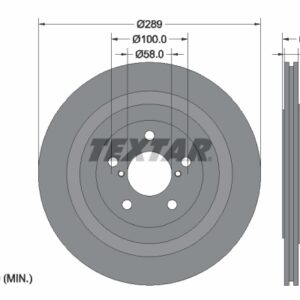 Disc frână TEXTAR 92173603
