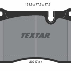 Plăcuțe de frână TEXTAR 2021701