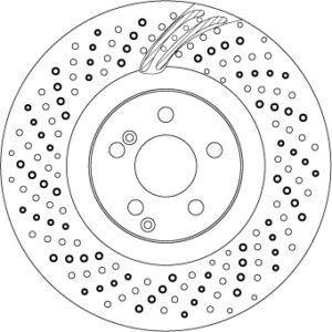 Disc frână TRW MOTO DF6862S