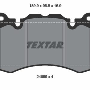 Plăcuțe de frână TEXTAR 2465901