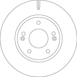 Disc frână TRW MOTO DF6936