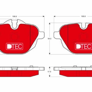 Plăcuțe de frână TRW MOTO GDB1840DTE