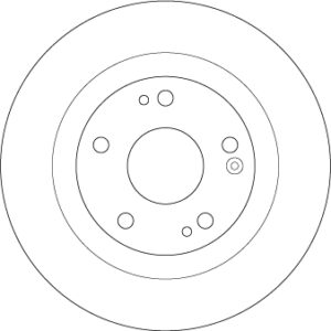 Disc frână TRW MOTO DF6705