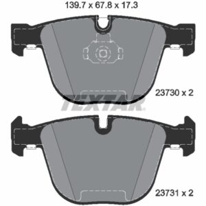 Plăcuțe de frână TEXTAR 2373001