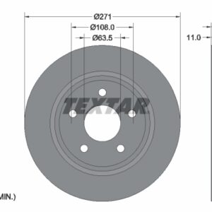 Disc frână TEXTAR 92303503