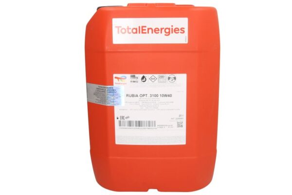 Ulei de motor Total RUBIA 3100 10W40 20L păreri