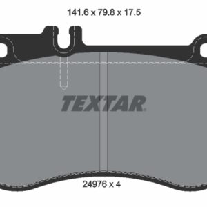 Plăcuțe de frână TEXTAR 2497601
