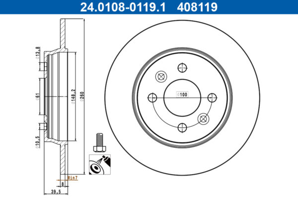Discuri frana ATE 24.0108-0119.1 păreri
