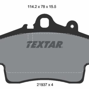 Plăcuțe de frână TEXTAR 2193702