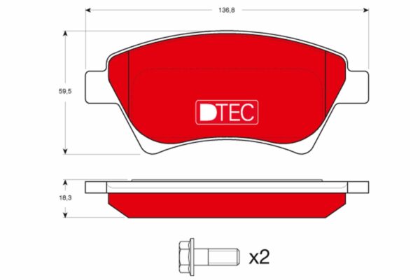 Plăcuțe de frână TRW MOTO GDB1552DTE păreri