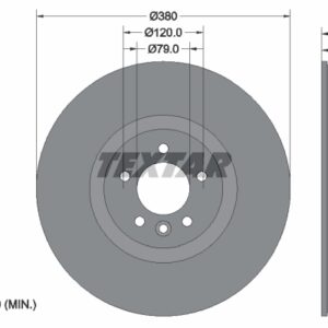 Disc frână TEXTAR 92235605