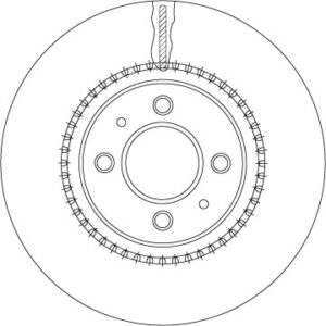 Disc frână TRW MOTO DF6904