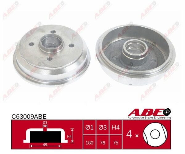 Tambur frana ABE C63009ABE păreri