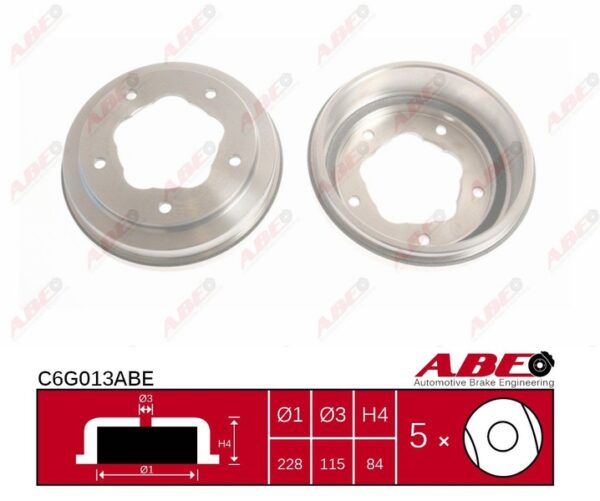 Tambur frana ABE C6G013ABE păreri