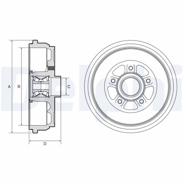 Tambur frana DELPHI BFR656 păreri