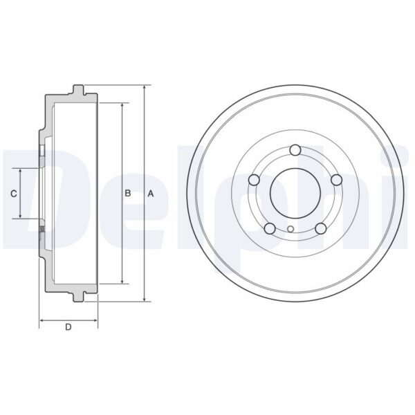 Tambur frana DELPHI BF639 păreri
