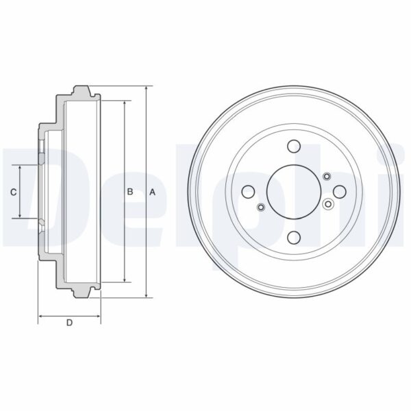Tambur frana DELPHI BF625 păreri