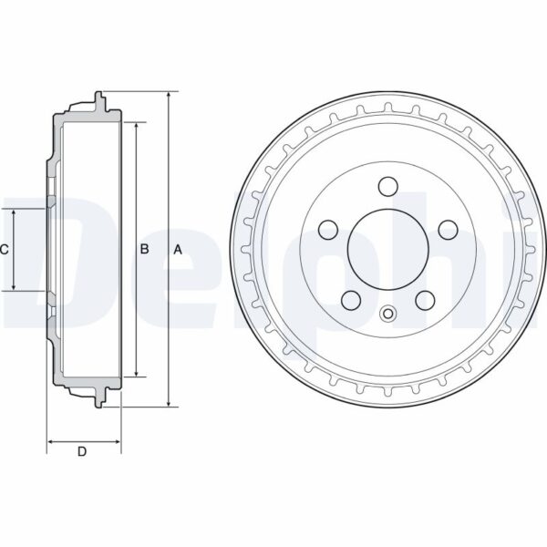 Tambur frana DELPHI BF563 păreri