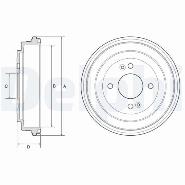 Tambur frana DELPHI BF580 păreri