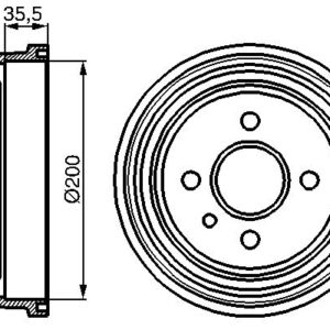 Tambur frana BOSCH 0 986 477 021 păreri