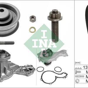 Set pompă apă + curea dințată INA 530000330