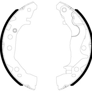 Saboți frână TEXTAR 91086800