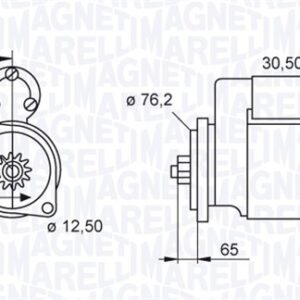 Demaror MAGNETI MARELLI 063521230140