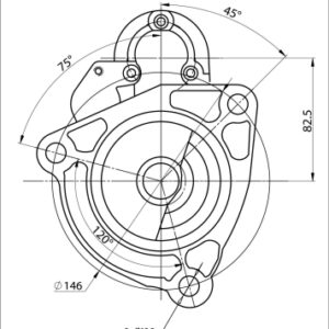 Demaror PRESTOLITE ELECTRIC PE 861040