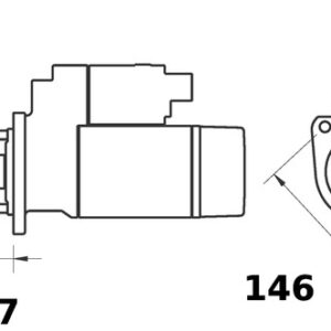 Demaror MAHLE MS 267