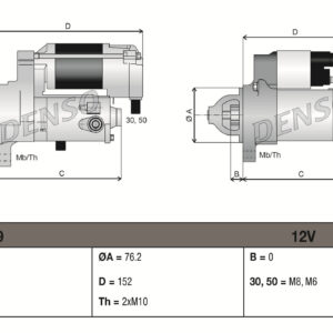 Demaror DENSO DSN3119