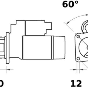 Demaror MAHLE MS 107