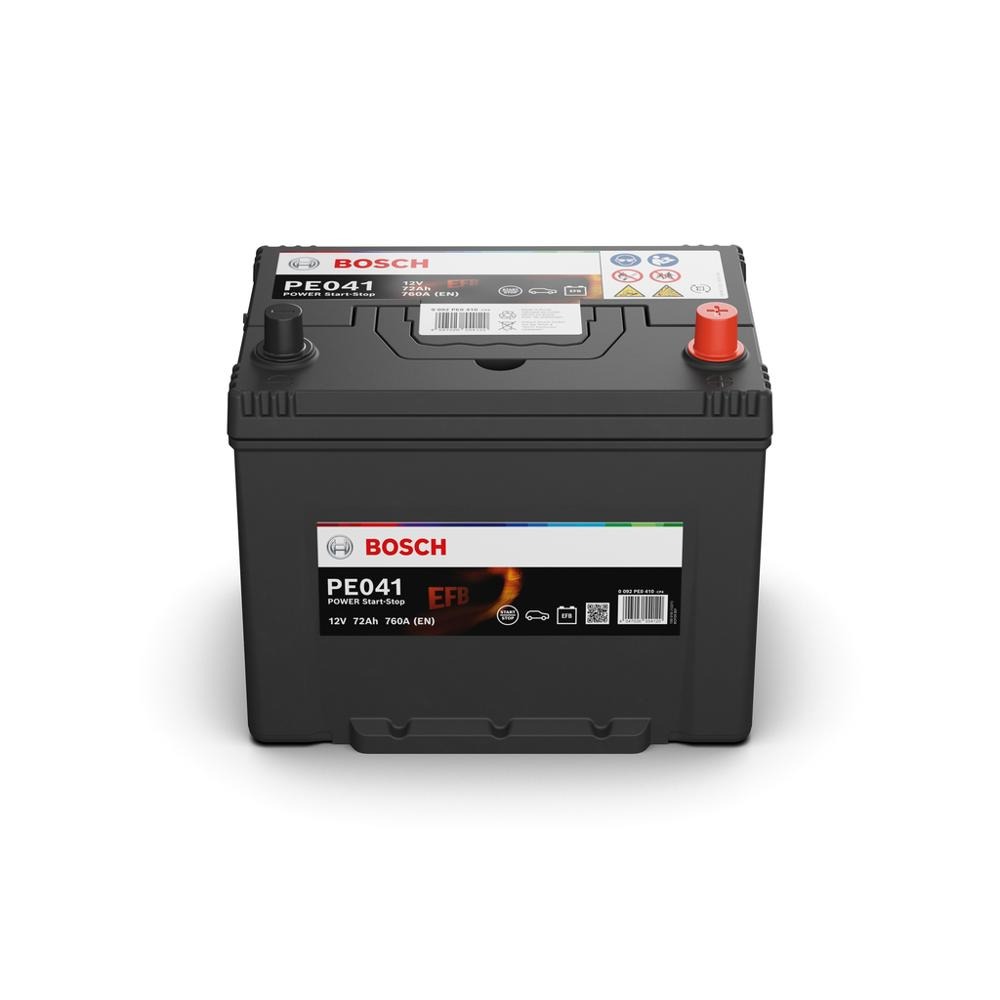 Baterie Auto BOSCH 12V 72Ah EFB OE 0 092 PE0 410