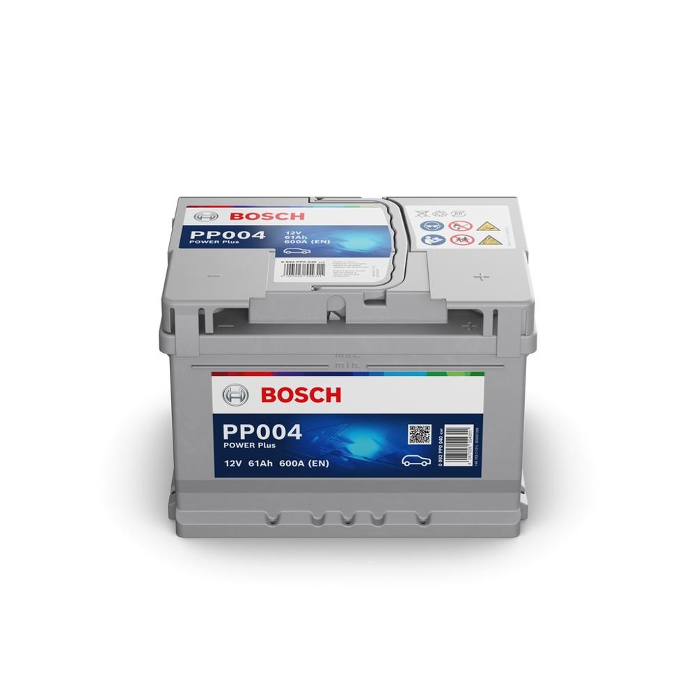 Baterie Auto Bosch 0 092 PP0 040 Power, 61Ah, 600A, Fără Întreținere