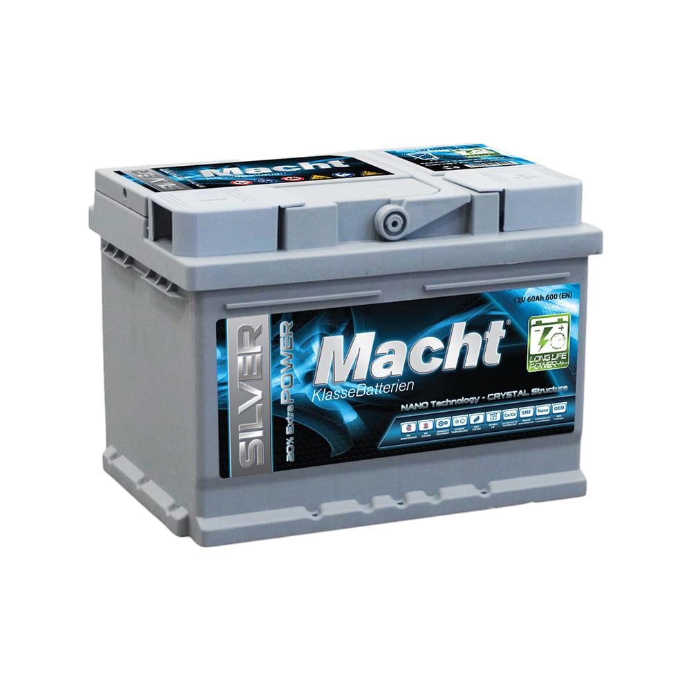 Baterie Auto MACHT 12V 60Ah 600A 19542