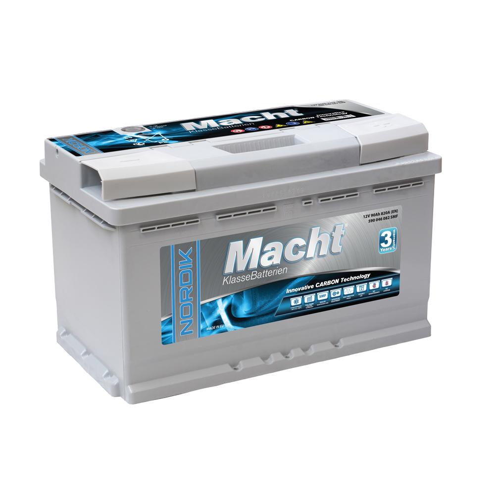 Baterie Auto MACHT 12V 90Ah 820A 78196