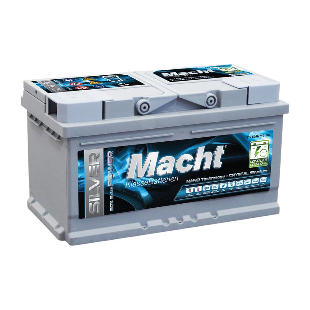 Baterie Auto MACHT 12V 80Ah 740A 19544