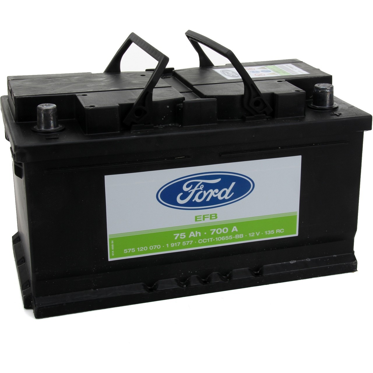Baterie auto originală FORD Start-Stop AGM 12V 75Ah 700A, OE 1917577