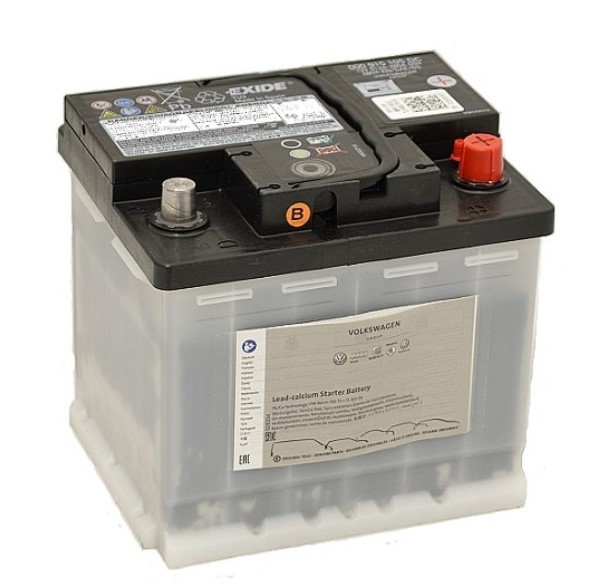 Baterie auto originală VW Start-Stop EFB 12V 49Ah 320A, VW OE 000915089AA