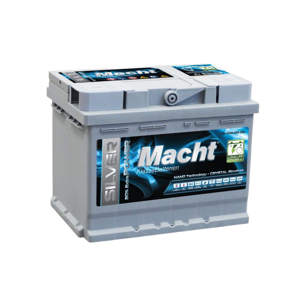 Baterie Auto MACHT 12V 65Ah 640A 25874