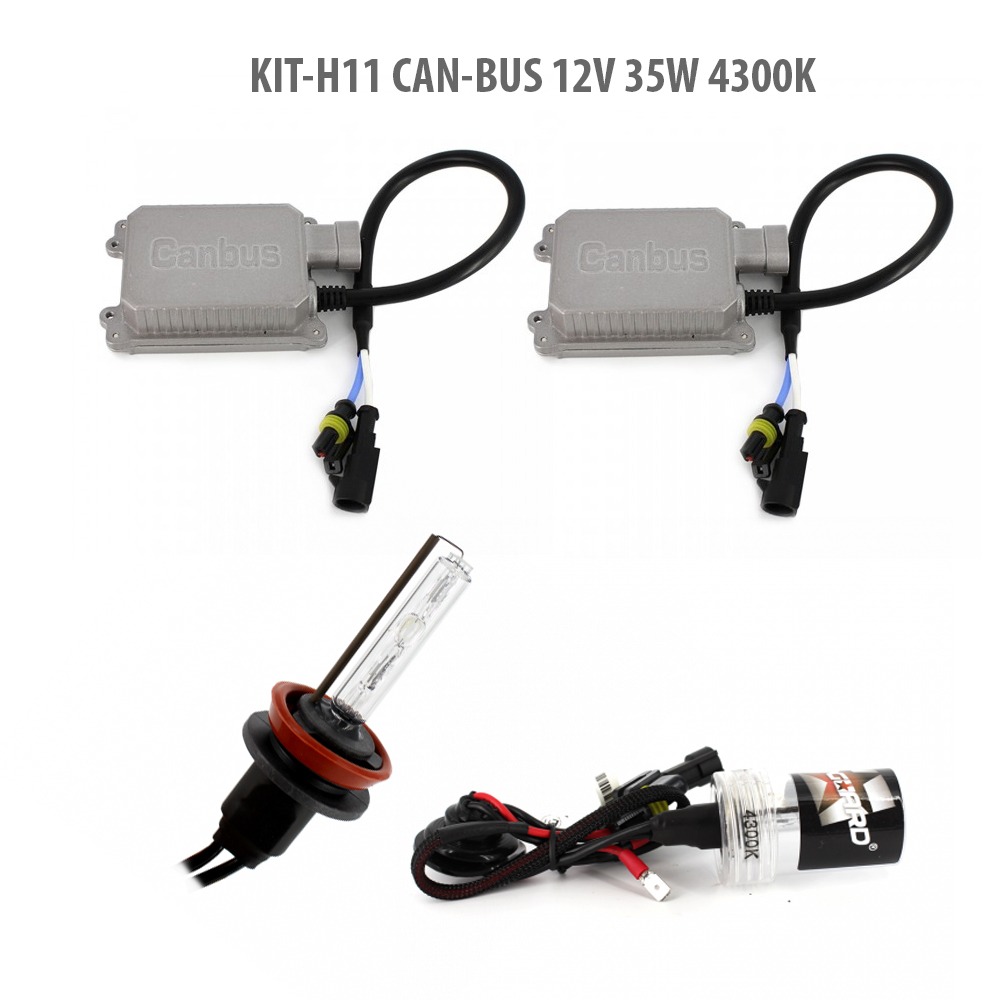 Kit Xenon H11 35W 12V 4300K Carguard CAN-BUS