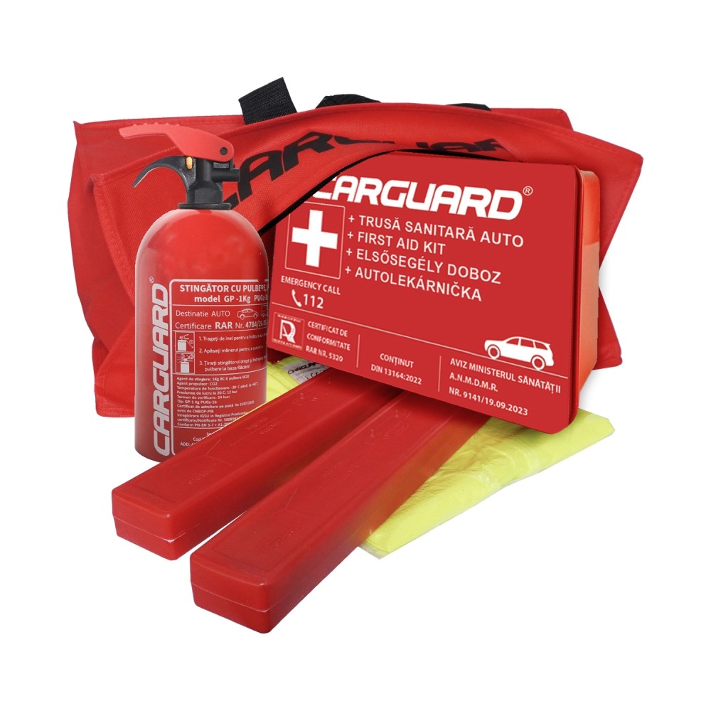 Kit siguranță auto obligatoriu R.A.R