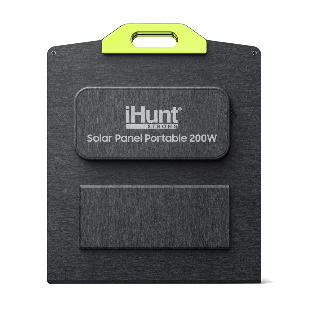 Panou Solar Portabil iHunt Solar Panel 200W, Monocristalin, Eficiență 23.4%