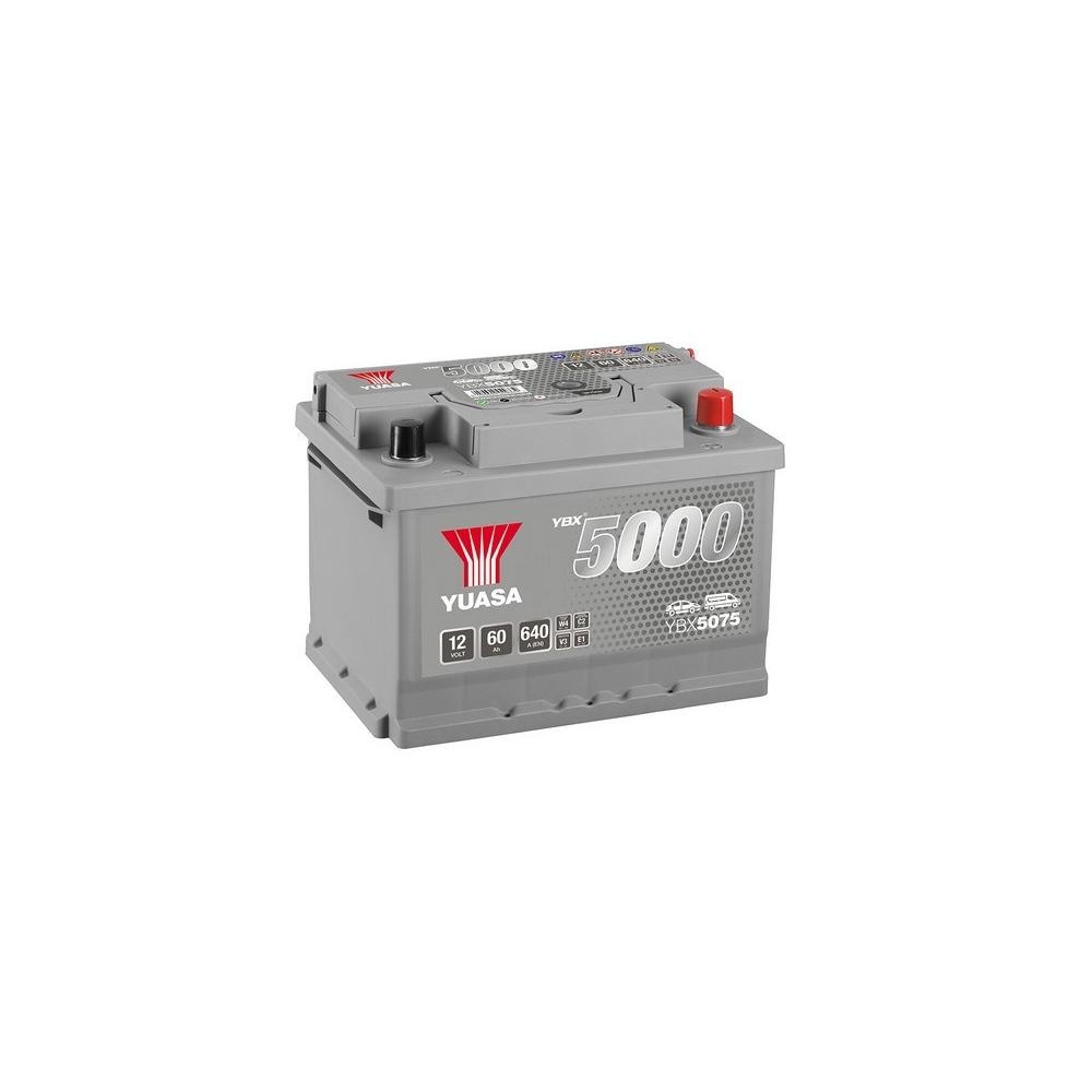 Baterie Auto YUASA 12V 60Ah 640A YBX5075