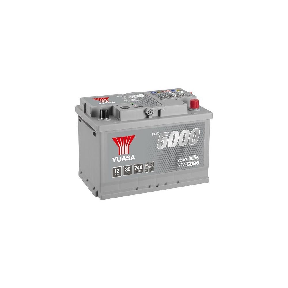 Baterie Auto YUASA 12V 80Ah 740A YBX5096
