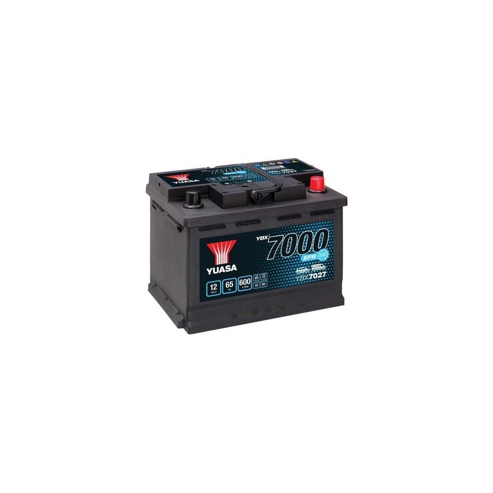 Baterie Auto YUASA 12V 65Ah 600A EFB YBX7027