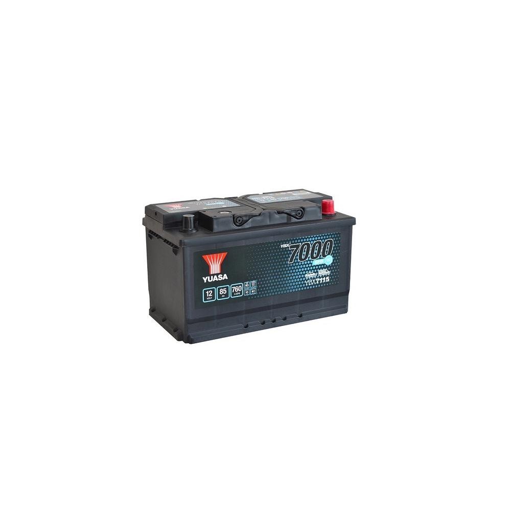 Baterie Auto YUASA 12V 85Ah 760A EFB YBX7115
